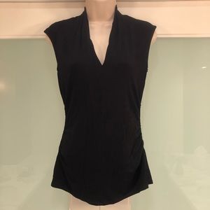 Vince Camuto black v-neck top